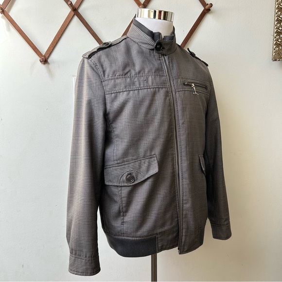 Houndstooth Bomber Jacket - Picture 8 of 15